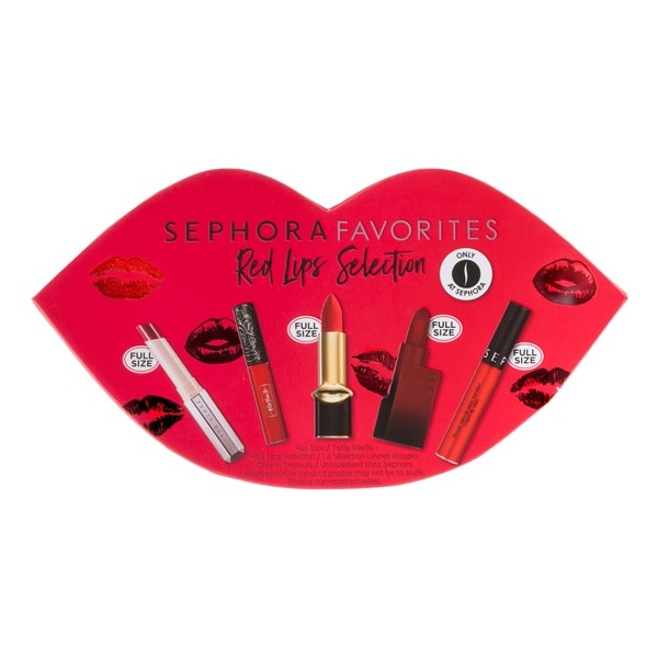 sephora favorites red lips selection