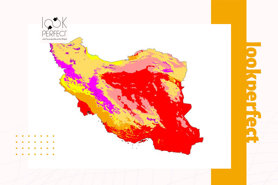 میزان تابش آفتاب در ایران