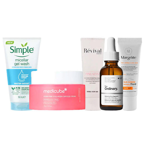 پک درمانی ضد چروک پوست خشک و نرمال