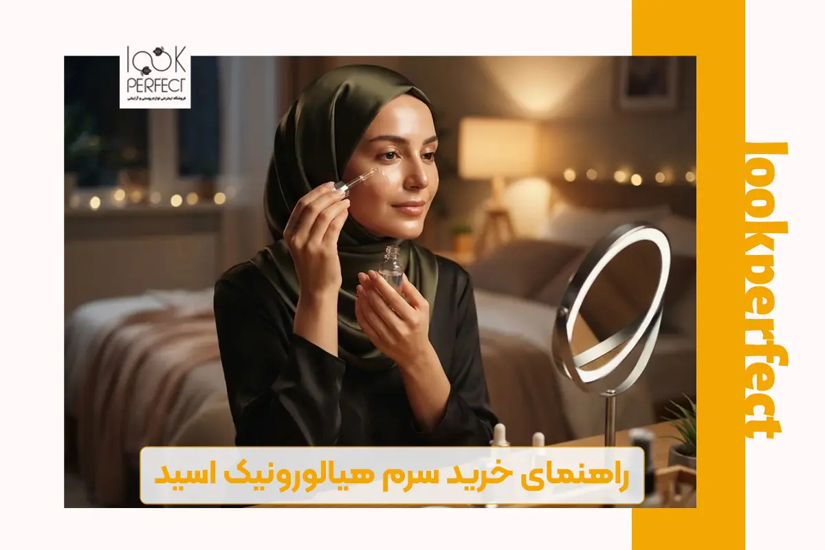 طرز استفاده از سرم هیالورونیک اسید در روتین شب پوست