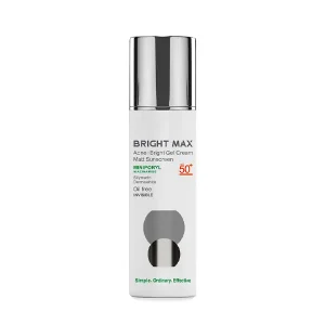 ژل کرم ضد آفتاب مات آکنه برایت SPF50 برایت مکس