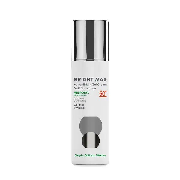 ژل کرم ضد آفتاب مات آکنه برایت SPF50 برایت مکس