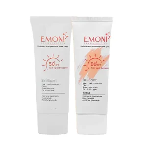 ضد آفتاب ضد لک برلیانت ایمونی SPF 50 در دو مدل رنگی و بی رنگ