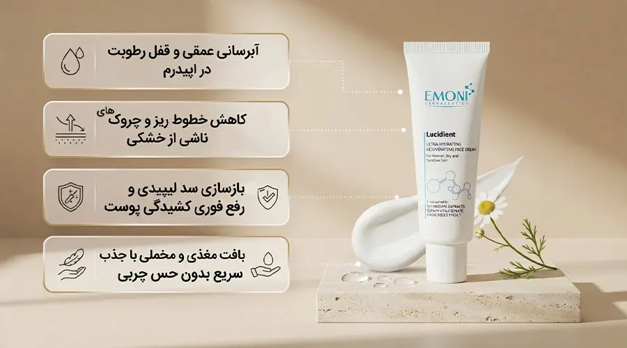 خرید مرطوب کننده پوست خشک امونی